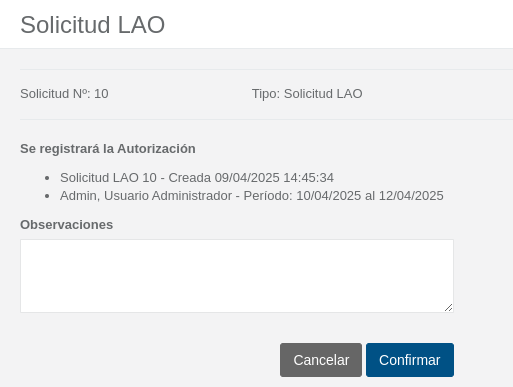 Bandeja Solicitudes - boton