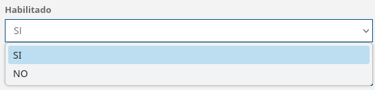 Duplicar habilitación