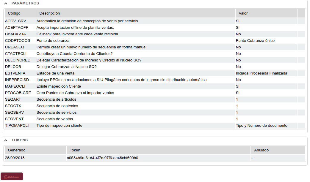 SQ parametros cargados con token uno dos cuatro.png